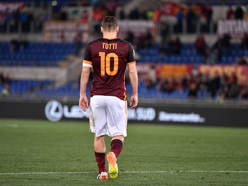 Caro Totti, non smettere mai