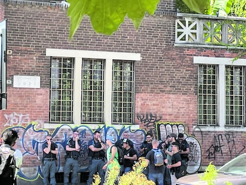 Sgomberato l'ex centro vaccinale in viale Brenta