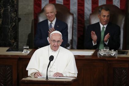 Papa Francesco parla al Congresso degli Stati Uniti 5