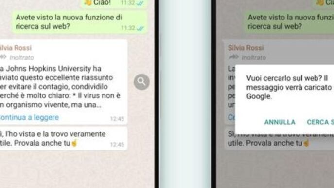 WhatsApp, ecco a cosa serve la nuova icona accanto ai messaggi