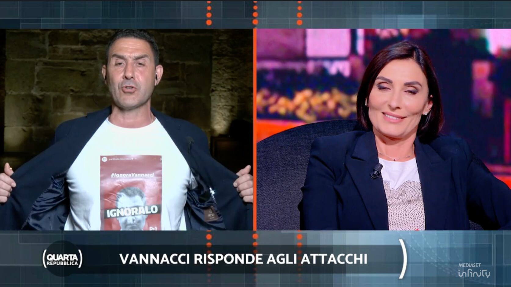 Vannacci sbertuccia il Pd: come si è presentato in tv