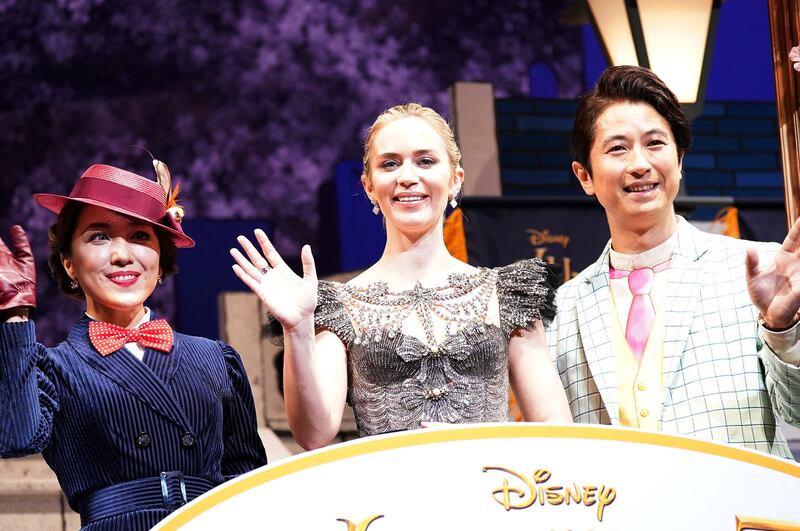 Emily Blunt alla prima giapponese di Mary Poppins: foto 1