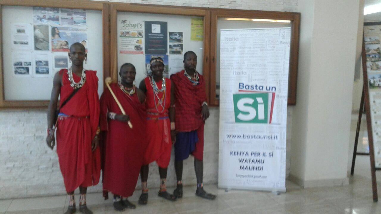 Il referendum sbarca in Africa: il fronte del "sì" arruola i masai