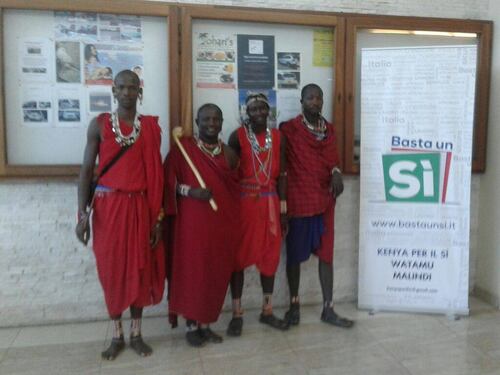 Il referendum sbarca in Africa: il fronte del "sì" arruola i masai