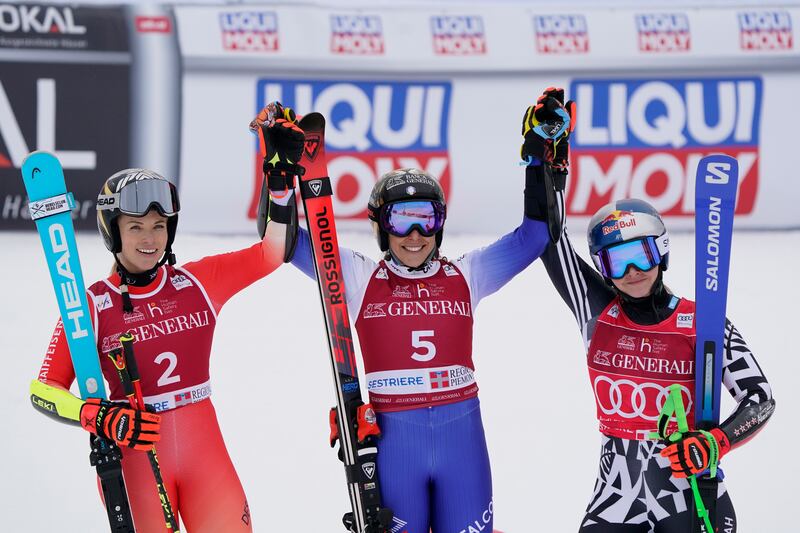 Il trionfo di Federica Brignone a Sestriere 1