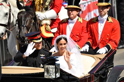 Royal Wedding: il giro in carrozza di Harry e Meghan 14