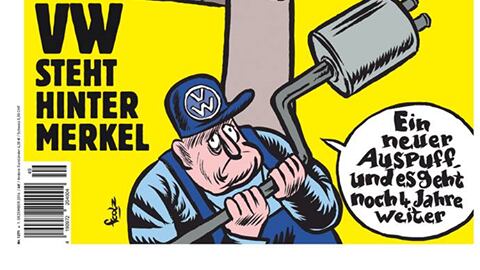 Il primo numero tedesco di Charlie Hebdo