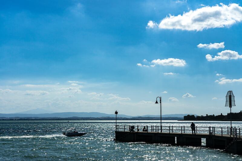 Molo sul Trasimeno