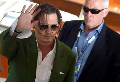Mostra del Cinema di Venezia, l'arrivo di Johnny Depp 5