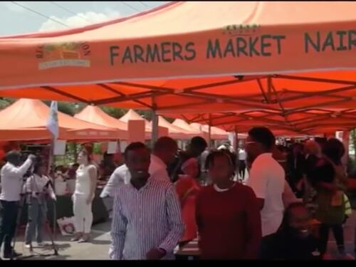 Primo mercato contadino a Nairobi, successo del progetto tra Coldiretti e Farnesina