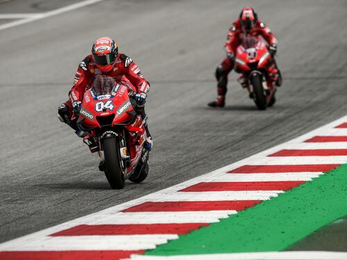 Motogp, Austria: Dovizioso vince il duello con Marquez. Quarto Rossi