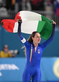 Il trionfo di Francesca Lollobrigida nei 5000 metri di pattinaggio 2