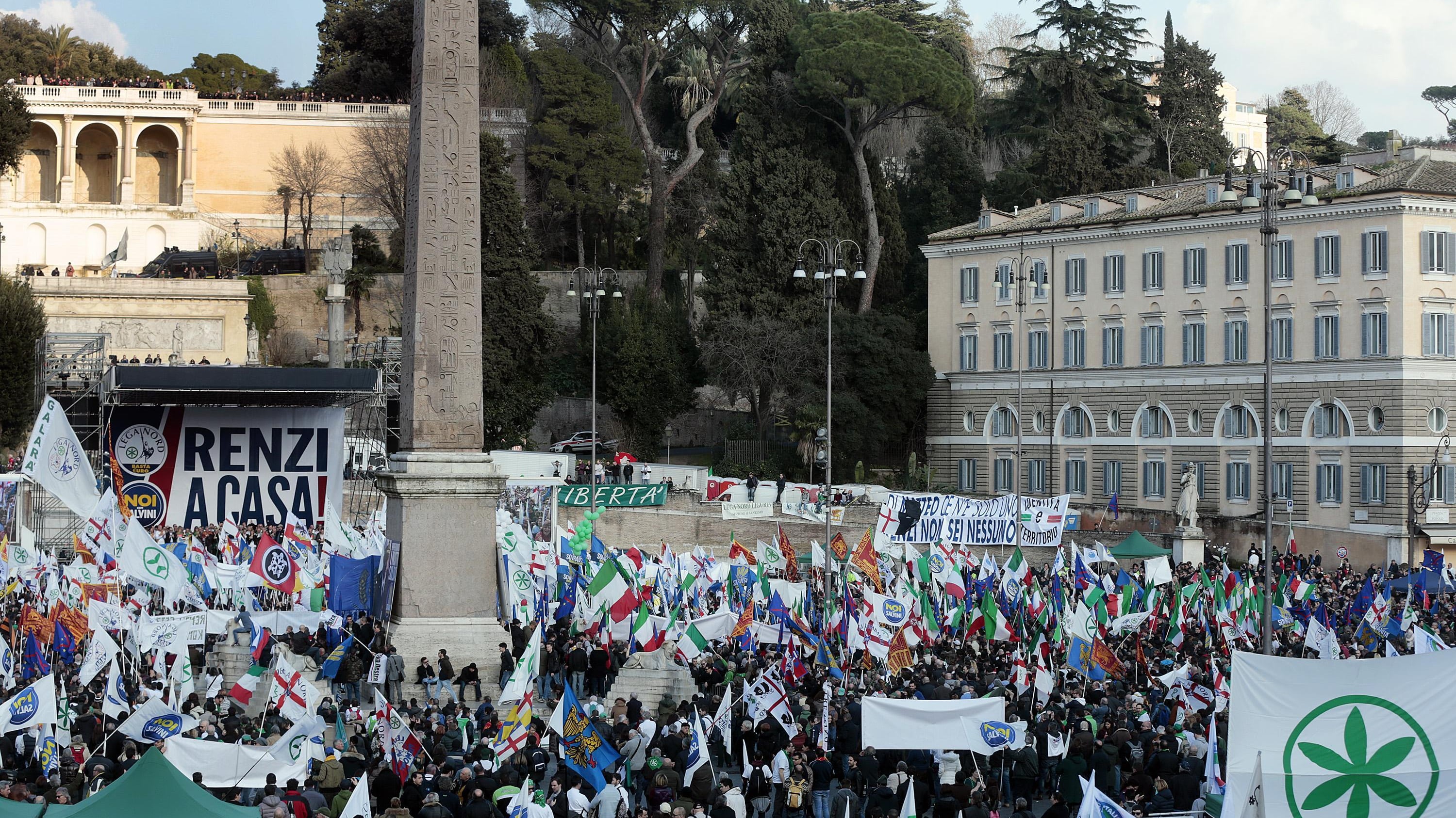 I giovani di Forza Italia: "Aggrediti in piazza dai leghisti"
