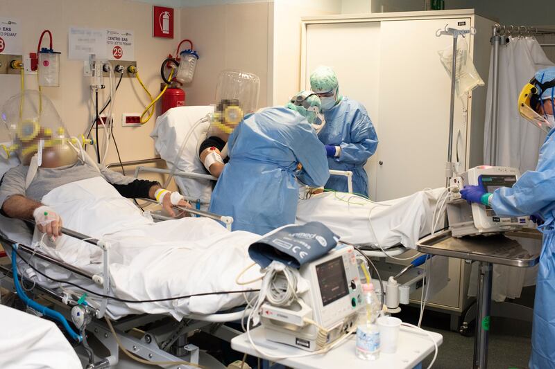 Nella rianimazione di Bergamo 4