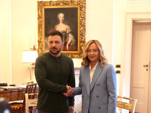 Garanzie e piano di pace: asse tra Meloni e Zelensky