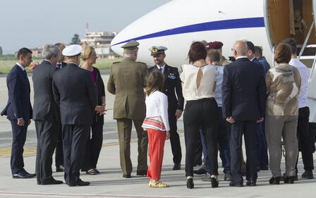 Salvatore Girone atterra a Roma 5