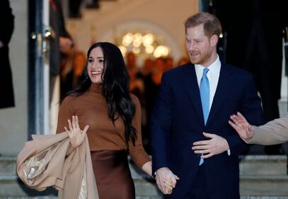 Il Principe Harry, l'amore con Meghan Markle in foto 9
