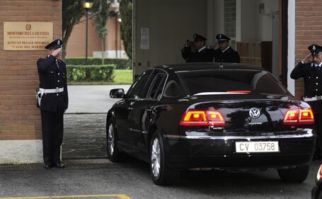 Papa Francesco in carcere minorile 1