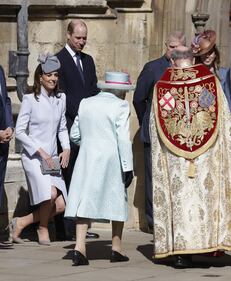 Kate Middleton alla messa di Pasqua: foto 2