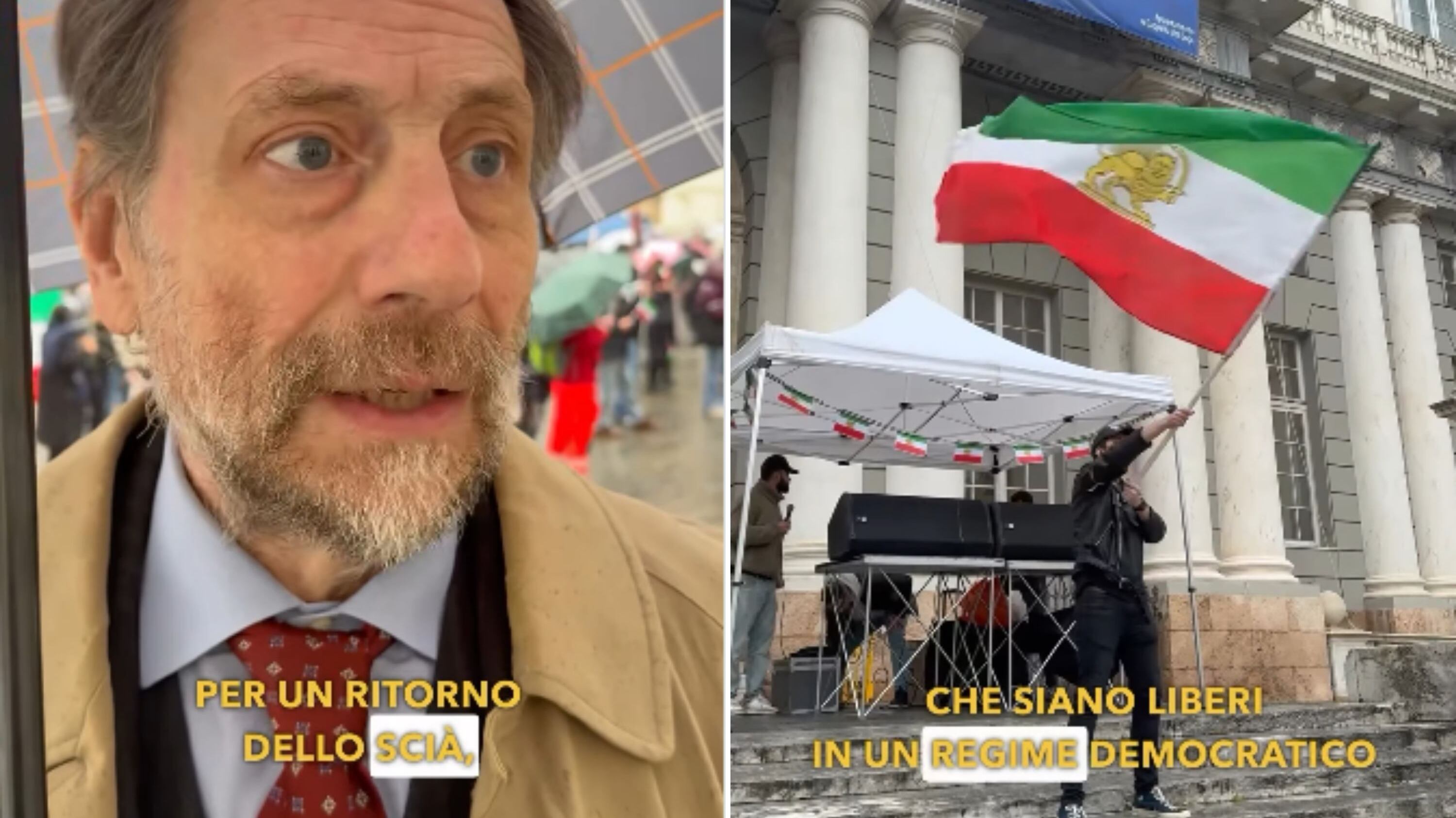 In piazza "per l'Iran", ma è contro Pahlavi. Il cortocircuito del consigliere Pd