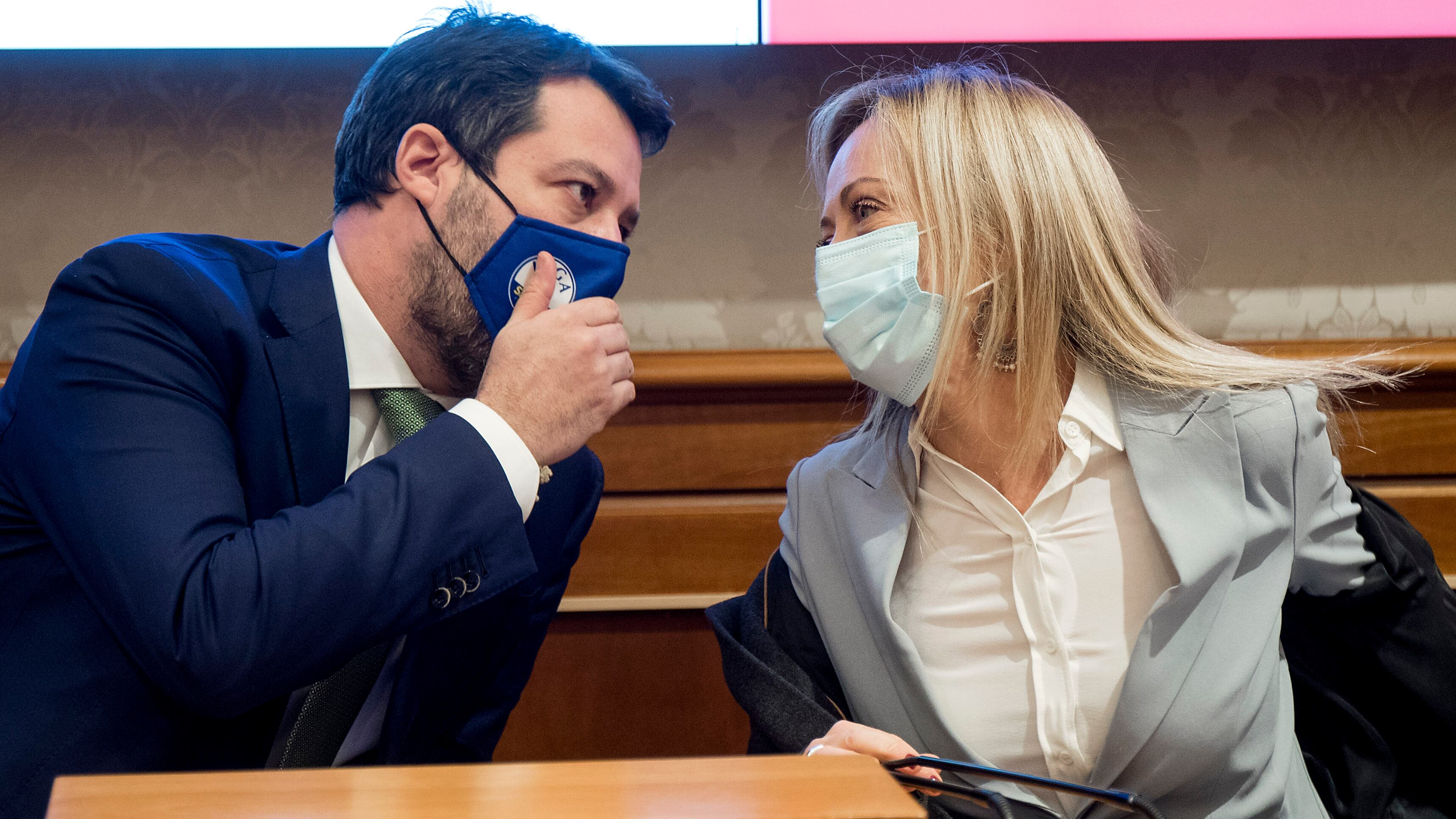 Salvini e Meloni a colloquio: ecco cosa si sono detti