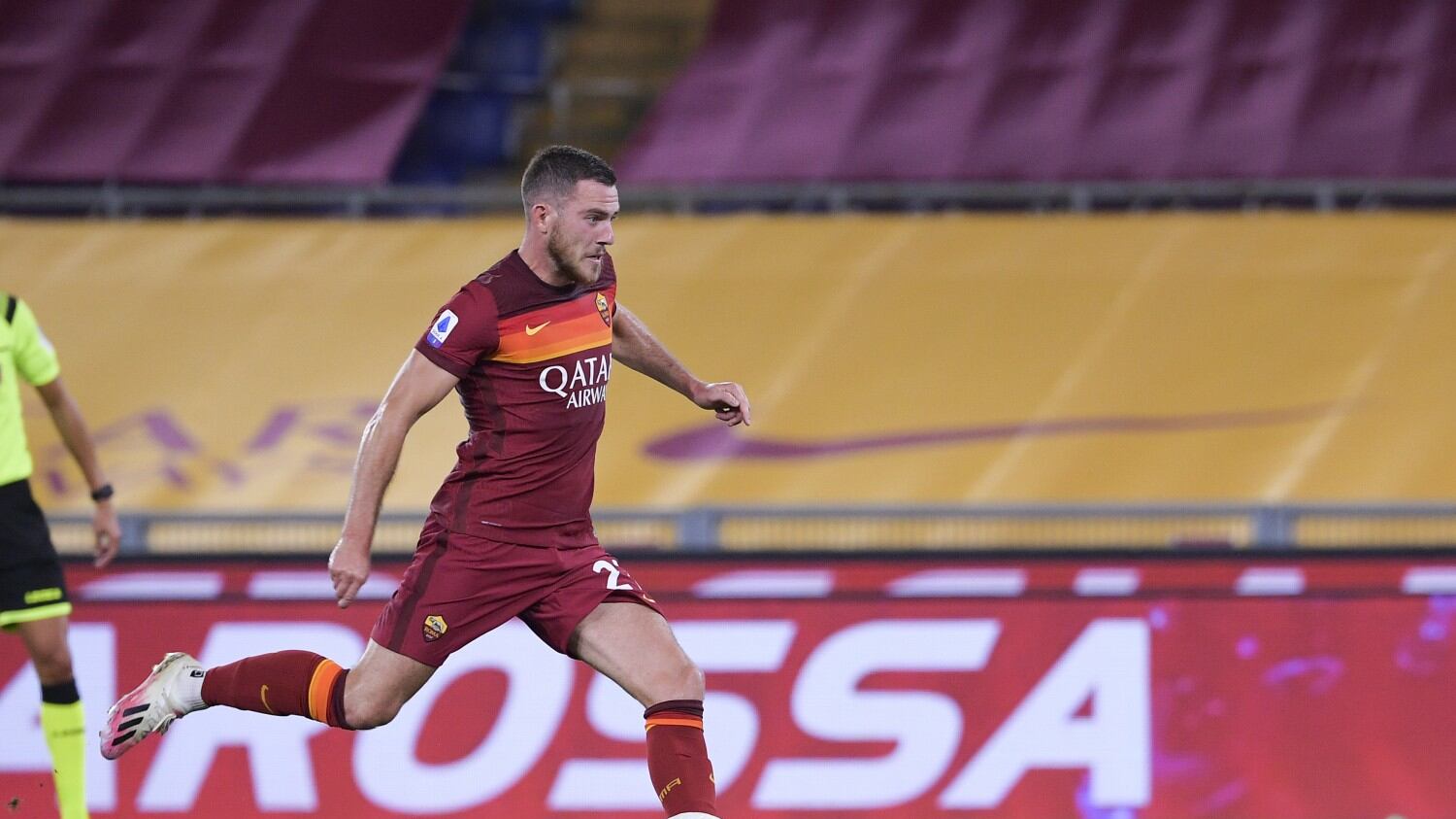 Veretout ex glaciale, Roma avanti di rigore