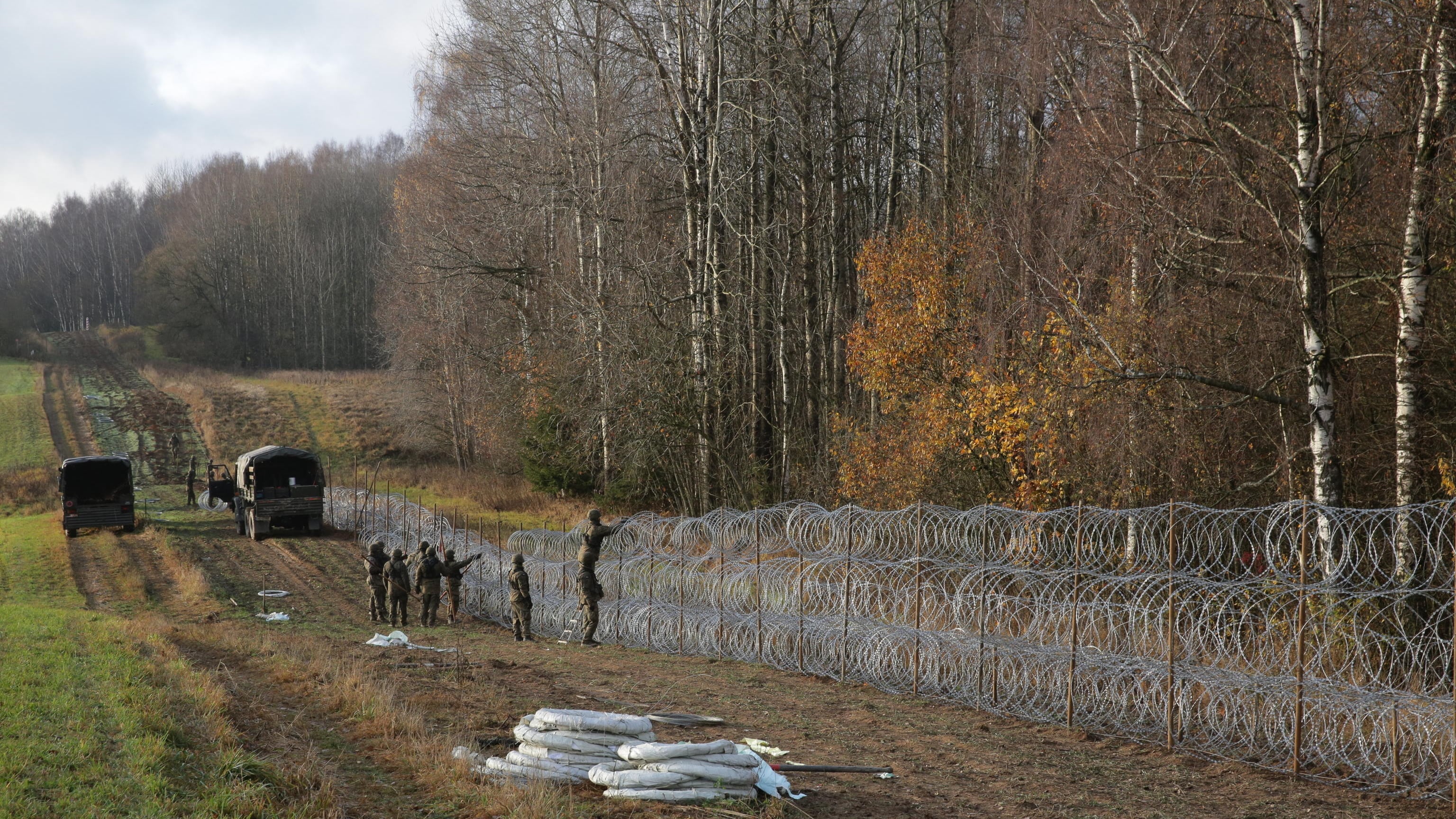 La Polonia ha iniziato la costruzione di una barriera lungo i confini con Kaliningrad 5