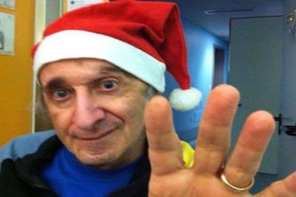 Bruno Arena torna a sorridere in ospedale 2