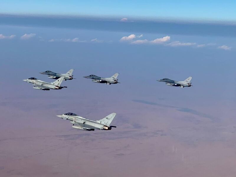 Aeronautica Militare italiana e Iraqi Air Force, continuano in Kuwait, le attività addestrative congiunte 1
