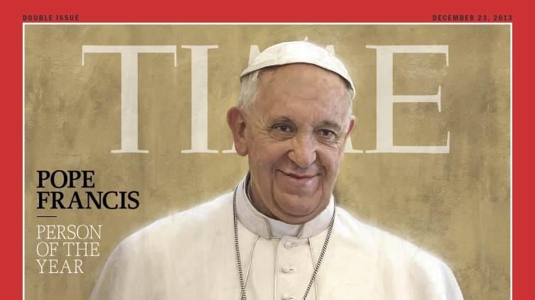 Per Time Papa Francesco è l'uomo dell'anno 2013