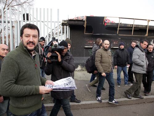 Salvini diserta la cerimonia di insediamento di Mattarella