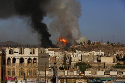 Guerra in Yemen, gli effetti dei bombardamenti dell'Arabia Saudita 35