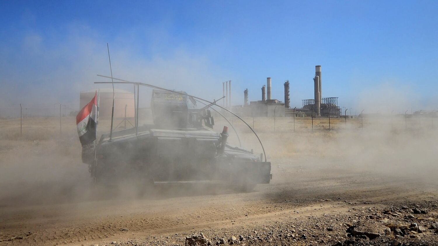 Le milizie irachene nella città degli yazidi dopo la ritirata curda
