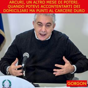 Ecco la satira del giorno. Arcuri non si accontenta 1