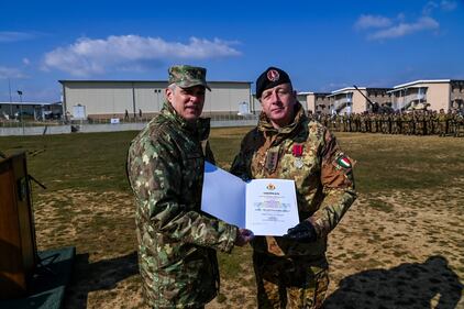 In Bulgaria avvicendamento al comando del Multinational Battle Group 3