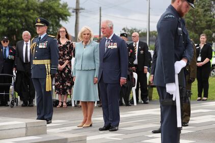 Secondo giorno per il principe Carlo e sua moglie Camilla in visita ad Auckland 6