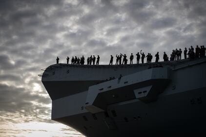 Queen Elizabeth, l'equipaggio torna a casa 5