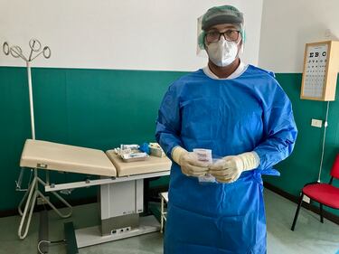 Matteo Picerno medico della task force per le residenze per anziani