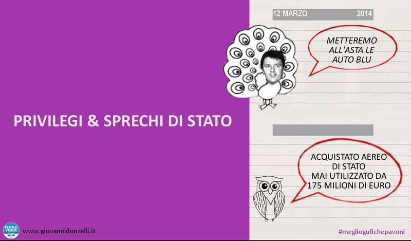 Le controslide di Donzelli a Renzi 2