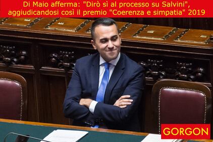 Ecco la satira del giorno: Di Maio al veleno su Salvini 1