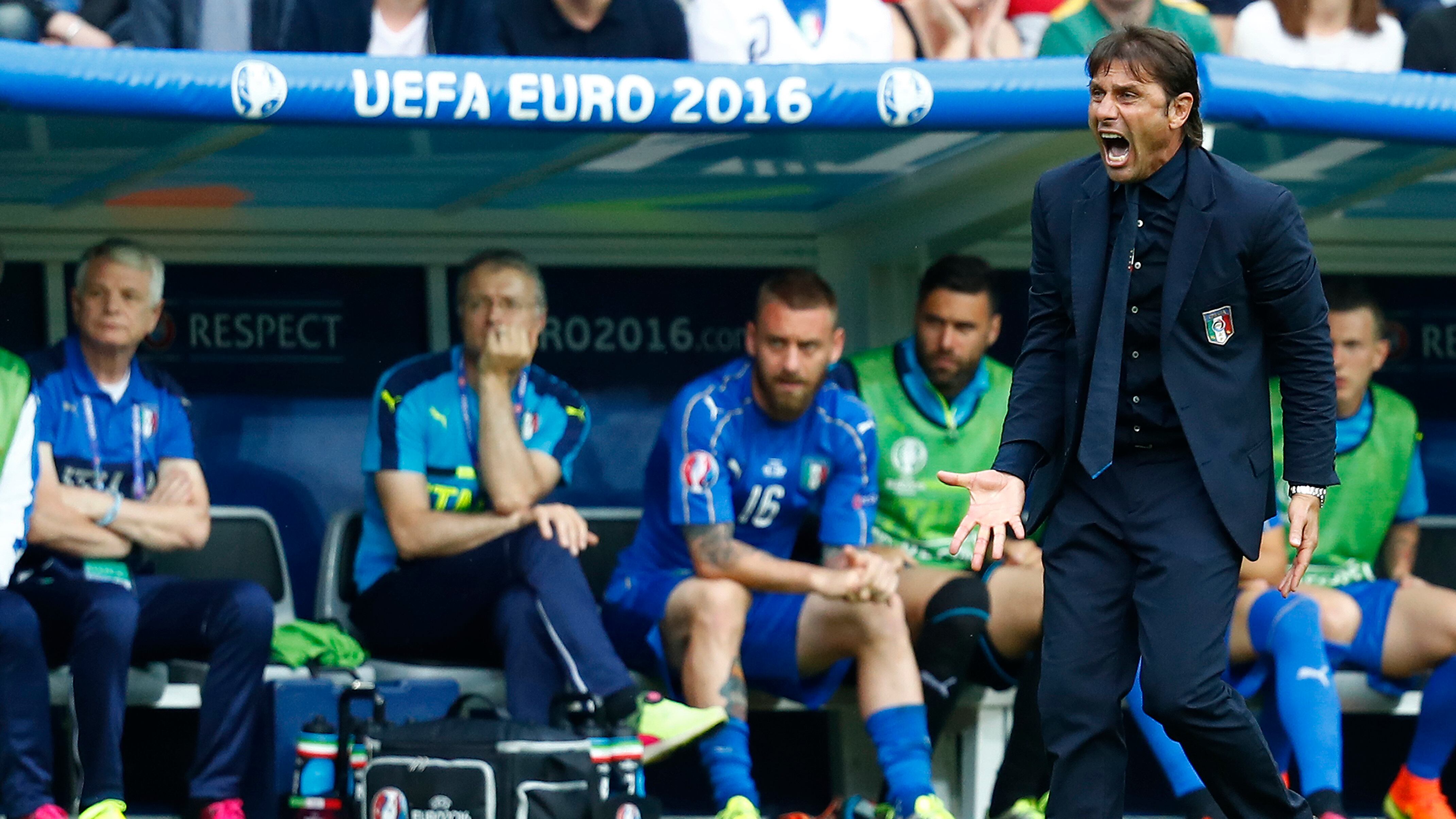 Italia, emergenza a centrocampo. Conte preoccupato per De Rossi