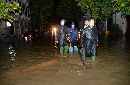 Chiavari: sott'acqua: danni e disagi causati dall'Entella 18