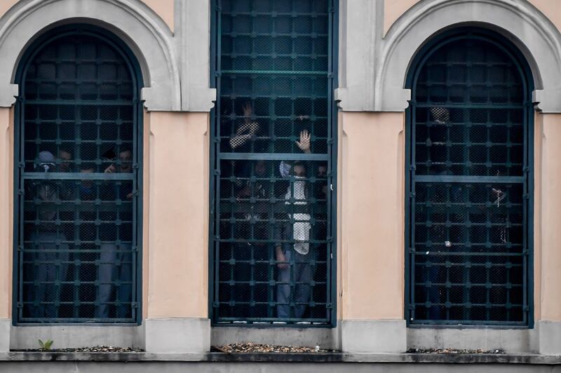 San Vittore, i detenuti in rivolta 7