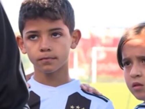 Buon sangue non mente: il figlio di Cr7 incanta coi baby della Juventus
