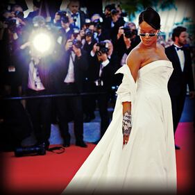 Rihanna, top trasparente su Instagram 1