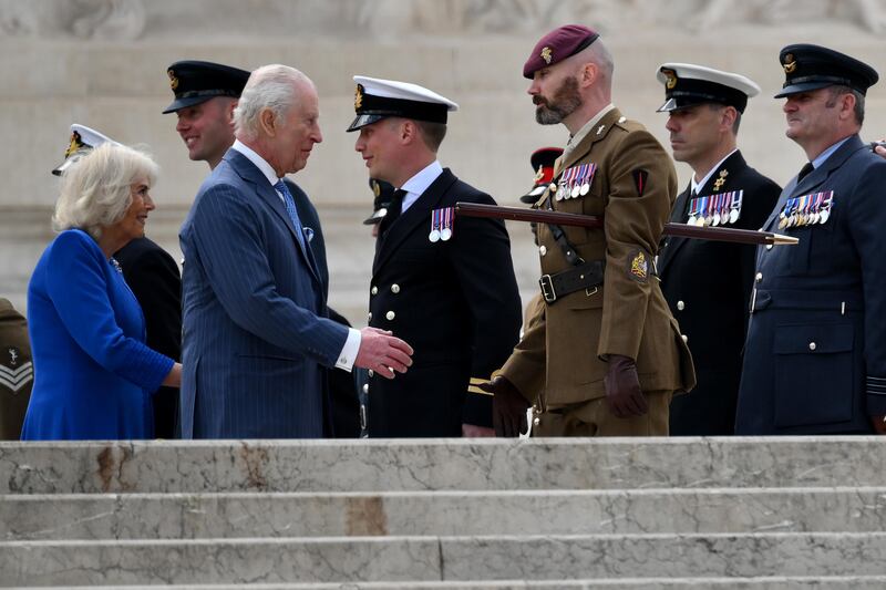 Carlo III e Camilla, primo giorno in Italia 5
