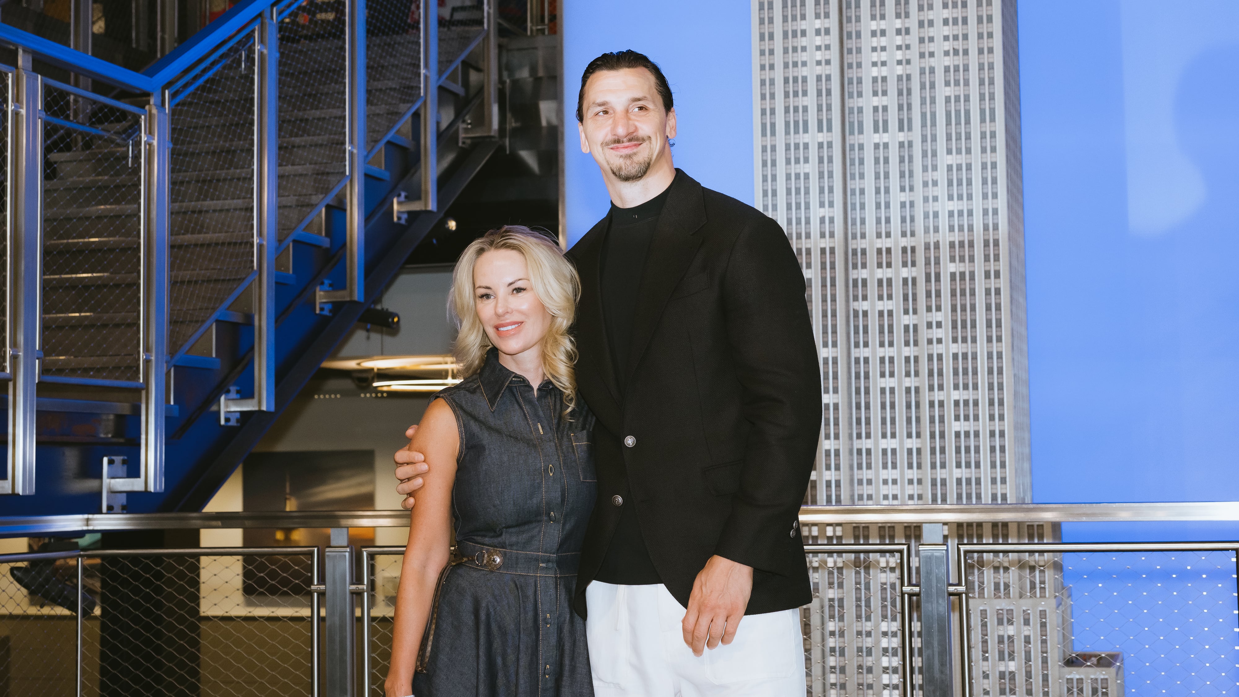 Zlatan Ibrahimovic e Helena Seger