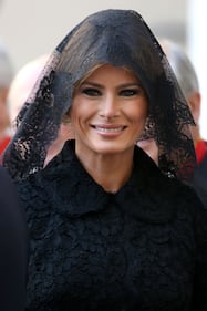 Melania Trump incontra Papa Francesco 12