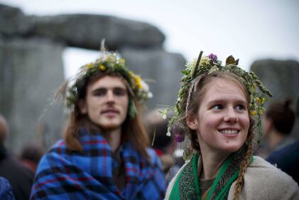 Il solstizio d'estate festeggiato a Stonehenge 5