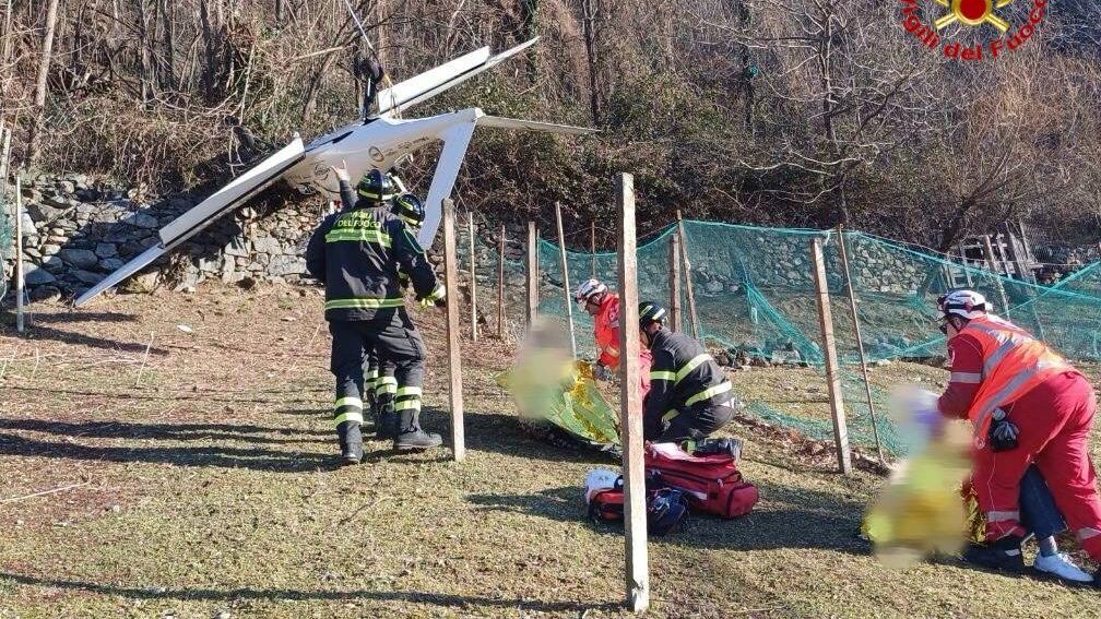 Si schianta ultraleggero, i due piloti tentavano il record mondiale